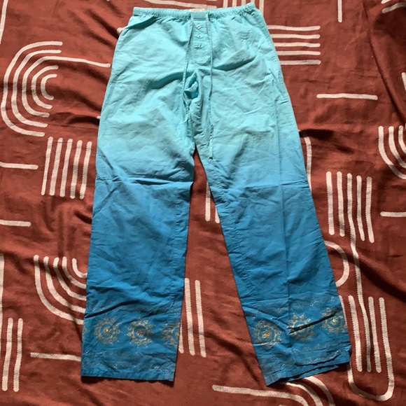 Blue Ombré Mandala Lounge Pants - Picture 5 of 5